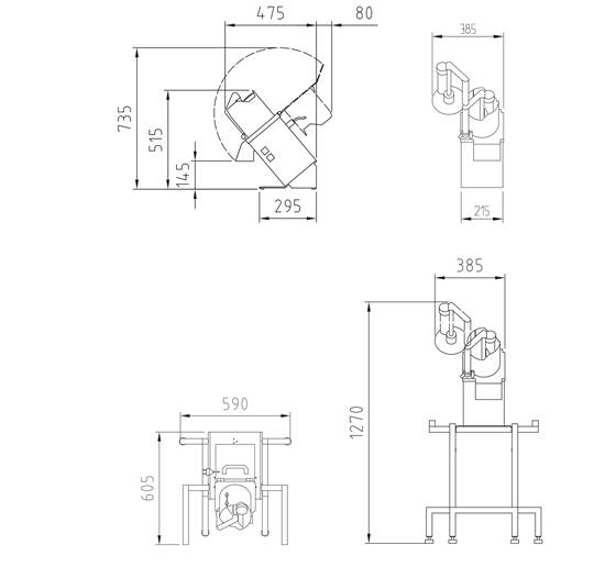 RG-200 - Dimensions