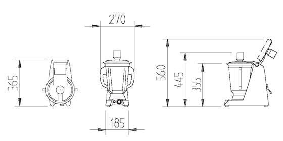 SB-4 Dimensions